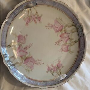 Antique PT Bavaria Hand Painted Porcelain Serving Plate